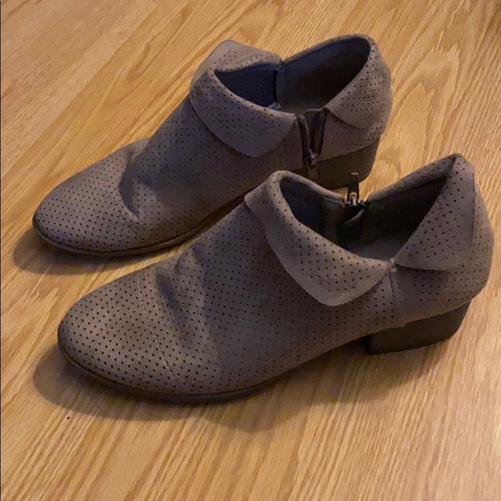 Brown booties